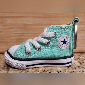 Converse Mint Green Chuck Taylor All Star Mini Sneaker Keychain